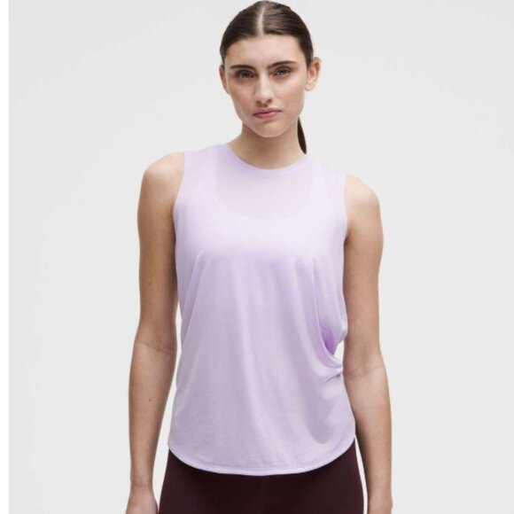 Lululemon Lightweight Split-Back Training Tank Top Lavender Frost - Picture 1 of 2